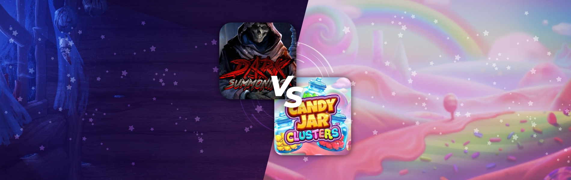 https://cdn.gamblersarea.com/blogs/Slot Wars - Dark Summoning VS Candy Jar Clusters header_1702061917.jpg